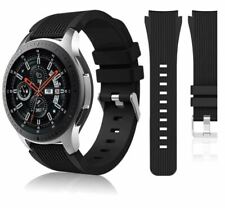 Per Samsung Gear S3 Cinturino Ricambio Band Silicone Orologio 22mm Fibbia Taglia, używany na sprzedaż  Wysyłka do Poland