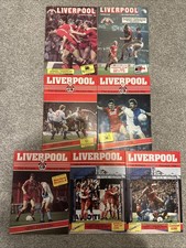 Liverpool programmes 1987 for sale Liverpool programmes 1987 for sale  CALNE
