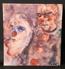 Tableau gouache portraits d'occasion Tableau gouache portraits d'occasion  Toulouse-