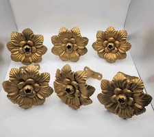 Vtg metal flower for sale  Lavonia