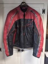 Alpinestars leather jacket for sale  Stuart
