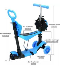 Kids scooter flashing for sale  GLASGOW