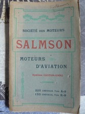 Salmson moteur aviation d'occasion  Pfastatt