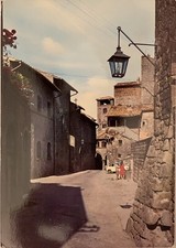 Cartolina viterbo quartiere usato  Treviso Bresciano