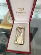 Accendino cartier oro usato  Napoli