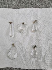 Glass crystal hanging for sale  LOUTH