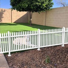 Vinyl picket fence for sale  Ashford