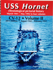 2014 USS Hornet Chronological Pictorial History Volume 2 1942-45 Segunda Guerra Mundial CV-12 comprar usado  Enviando para Brazil