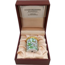 Staffordshire enamels trinket for sale  UK