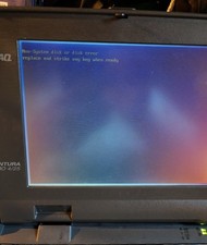 NOTEBOOK Compaq Contura 4/25 - com fonte de alimentação - PRECISA DE HDD e dobradiça comprar usado  Enviando para Brazil