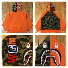 Moletom com capuz meio zíper tubarão tamanho G A Bathing Ape Bape Vape Abasing comprar usado  Enviando para Brazil