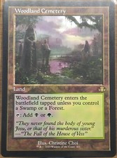 Woodland cemetery retro for sale  Pensacola