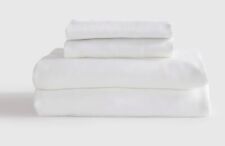 Conjunto de lençóis queen marmelo bambu orgânico branco A novo sem etiquetas comprar usado  Enviando para Brazil