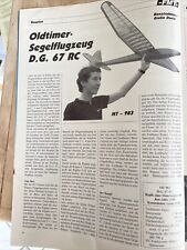 Bauplan segelflugzeug rc gebraucht kaufen  Gunzenhausen