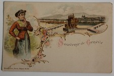 Cpa souvenir genève d'occasion Cpa souvenir genève d'occasion  Seyssel