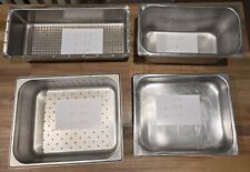 Conjunto de panela perfurada para restaurante mesa a vapor (4 peças) Aço inoxidável de vários tamanhos comprar usado  Enviando para Brazil