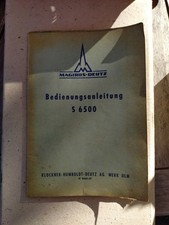 Magirus deutz bedienungsanleit gebraucht kaufen  Maintal