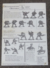 Alternative armies flyer for sale  BURNLEY