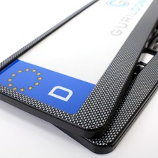 Kennzeichenhalter carbon look gebraucht kaufen  Wörth am Rhein