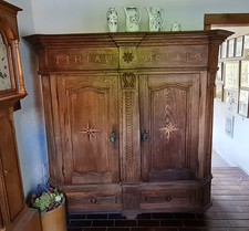Holzschrank eiche 2 gebraucht kaufen  Münster