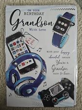 Grandson birthday card for sale  DONCASTER