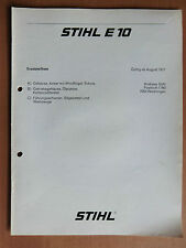 Ersatzteilliste stihl elektros gebraucht kaufen  Könnern