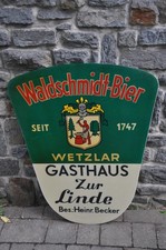 Altes brauereischild reklamesc gebraucht kaufen  Limbach-Oberfrohna