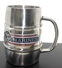 Usado, USMC BARRIL PAREDE DUPLA CANECA DE AÇO INOXIDÁVEL MARINES NAVY THE POUCOS. O ORGULHOSO. comprar usado  Enviando para Brazil