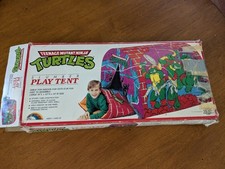 Vintage 1991 Teenage Mutant Ninja Turtles - TMNT - Barraca para brincar de pijama (veja fotos), usado comprar usado  Enviando para Brazil