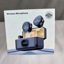 Microfone magnético sem fio colarinho botão microfone de lapela 40H bateria microfone de lapela comprar usado  Enviando para Brazil