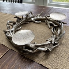 Antler wreath candle for sale  Duxbury