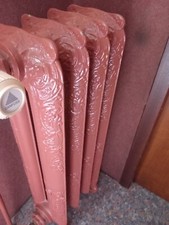 Radiateur fleuris fonte d'occasion  Expédié en Belgium