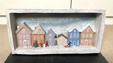 Christmas snow village for sale  HORSHAM