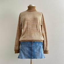 Vintage tan knit for sale  South Gate