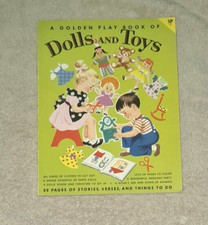 A Golden Play Book of Dolls and Toys Illustrated by Hilda Miloche- Brand New, usado comprar usado A Golden Play Book of Dolls and Toys Illustrated by Hilda Miloche- Brand New, usado comprar usado  Enviando para Brazil