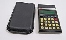 Calculadora elétrica vintage Sharp EL-8131 década de 1970 TESTADO funcionando com estojo #A2, usado comprar usado Calculadora elétrica vintage Sharp EL-8131 década de 1970 TESTADO funcionando com estojo #A2, usado comprar usado  Enviando para Brazil