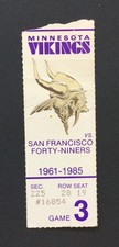 49ers vikings tickets for sale  Homer Glen