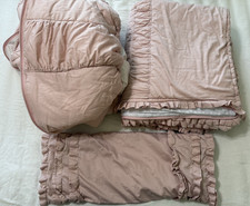 Usado, Roupa de cama Beddy's Bed-Ease com zíper rosa tamanho duplo + 1 farsa incomparável, mas próxima comprar usado  Enviando para Brazil