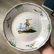 Ancienne assiette faience d'occasion  Ham