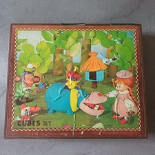 Ancienne boite cubes d'occasion  Pogny