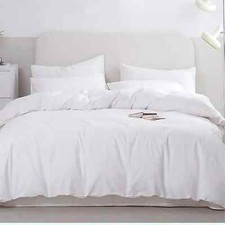 Conjunto de capa de edredom 500Tc alta contagem têxtil tecido de algodão real capa dupla roupa de cama  comprar usado  Enviando para Brazil