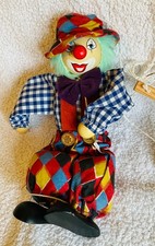 Vintage clown marionette for sale  PRESTON