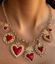 Collana sacro cuore usato  Zibido San Giacomo