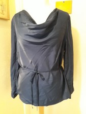 blue satin blouse for sale  ESHER