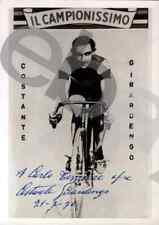 Ristampa autografo ciclismo usato  Italia