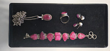 Designer schmuckset rubin gebraucht kaufen  Braunschweig
