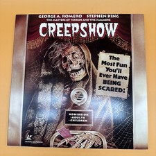 Laser Disc CREEPSHOW Romero / Stephen King 1994 2-Disc, usado comprar usado  Enviando para Brazil