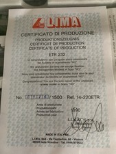 Lima etr 232 usato  Torino