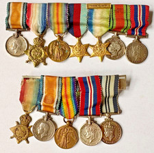 Medals two miniature for sale  SOUTHAMPTON