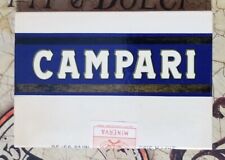 Campari gadget fiammferi usato  Italia